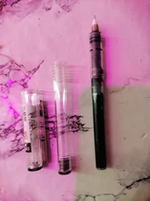 Alta calidad 10 color transparente de gran capacidad tinta lapicero de Gel para estudiante de la Escuela de papelería de oficina bien bolígrafo nuevo