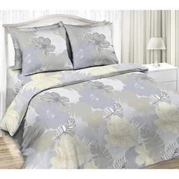 

Bed linen cotton-line coarse calico premium delicate flowers