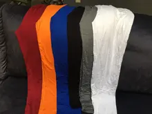 Mallas de talla grande sin costuras de Modal para mujer, Leggings de cintura alta, longitud completa, mallas hasta el tobillo, mallas largas de Color sólido