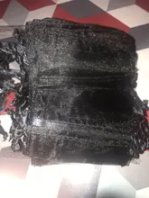 100 unids/lote 5x 7/7x 9/10x15cm bolsas de joyería de Organza bolsa de lazo de Organza bolsa de embalaje de la joyería bolsas joyería bolso bolsa de