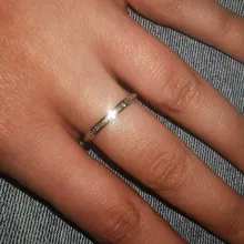 SHOUMAN-Anillo de boda de acero y titanio para mujer, sortija Simple, 2mm/4mm/6mm de ancho, abalorio de oro rosa, 2020