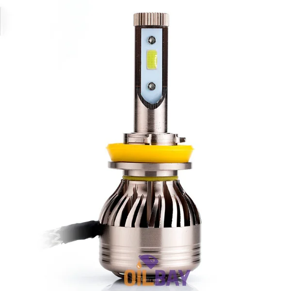 Светодиодная лампа AVS Lumos H1-H3-H4-H7-H11-H27-HB4 12/24V 30W 2шт