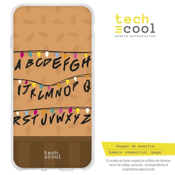 

FunnyTech®Stand case for IPhone 5C Silicone L Stranger Things vers.1