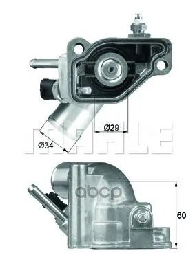 Термостат Opel Astra G 98-/Astra H 04-/Vectra C 02- Mahle/Knecht Ti592 Mahle/Knecht арт. TI592