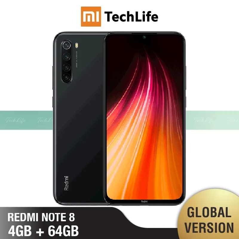 Global Version Xiaomi Redmi Note 8 64GB ROM 4GB RAM (Brand New / Sealed) note864