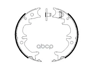 Колодки Тормозные Барабанные Toyota Avensis 97-03/Camry 91-/Lexus Rx300 00-03 Bosch арт. 0986487680