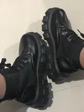 Botines de encaje de otoño para mujer, botines de piel de alta calidad, antideslizantes, resistentes al desgaste, cómodos, 2020