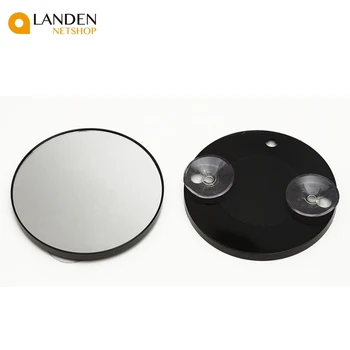 

8.8cm magnifying mirror with 2 suction cups, 2,5 and 10 magnification, mirror with magnifying glass for makeup and hair removal