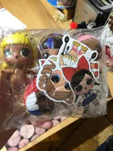 Muñecas Lens originales para niñas, 1 Uds., se pueden elegir 8CM, accesorios para ropa, juguetes para niñas, regalo de cumpleaños