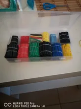 TOOSN 530pcs Heat Shrink Tube shrinkage ratio 2:1 Thermal contra Sleeve cable termoretractil