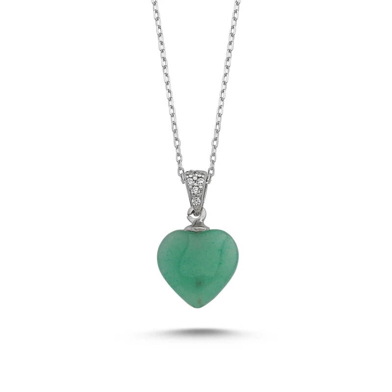 

Armagano Jade Gemstone Heart Pendant