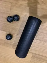 Rodillo de espuma EVA de alta densidad para Yoga, herramienta de automasaje muscular para gimnasio, Pilates, Fitness, equipo de gimnasio, 30/45/60CM