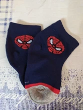 Calcetines de algodón de superhéroe para niños, 5 par/lote