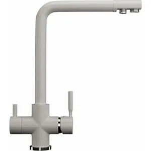 

Kitchen faucet with connection to the filter with drinking water ulgran u-016 White (u-016-331)
