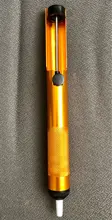 Bomba de succión de Metal de aluminio pistola de estaño, pluma de succión para soldadura, desoldador de soldadura al vacío, herramientas de soldadura manual