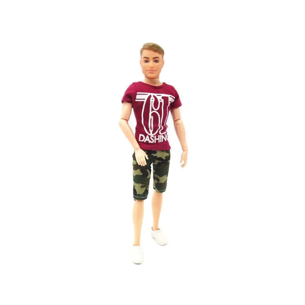 Одежда для кукол Barbie Кен Стиль хаки