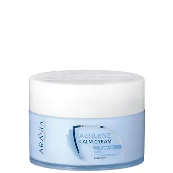 

Cream soothing with азуленом, 200 ml, aravia professional