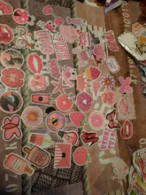 Pegatinas de cosmética para chica y mujer, calcomanías bonitas para motocicleta, equipaje, guitarra, monopatín, impermeables, DIY, 10/30/50 Uds.