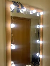 Table-Lamp-Bulb Makeup-Mirror-Light Vanity-Dressing Touch-Dimming Led Hollywood 3-Modes