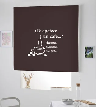 

Blind Iroa with themed corporate/You fancy to cafe! ROLLER BLINDS TRANSLUCENT! (CHOCOLATE 100X175)