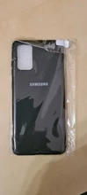 Funda de silicona líquida para teléfono móvil Samsung, carcasa suave de estilo de color sólido para oficina para Galaxy S20 S20 Plus S20 Ultra con Logo