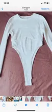 Zenaide-Body Sexy acanalado de manga larga para mujer, trajes de calle, bodys con cuello redondo, tejido recortado, cintura alta
