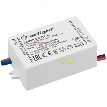 

Power supply arj-ke50300-pfc-triac-a (15W, 300mA) 1 PCs Arlight 028279