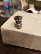 DIY Knife Pendant Beads Skull-Paracord-Beads Crow EDC Brass Vintage-Color Outdoor-Tools