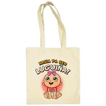

Cloth bag born to be Luguiña Lugo football