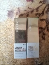 AuQuest vitamina C suero Anti-envejecimiento Anti-arrugas blanqueamiento hidratante Vc cara suero 15ml se desvanecen mancha esencia de la piel cuidado de la cara