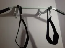 Straps Suspension Hanging Pull-Up bar Fitness-Equipment Ab-Sling Home Gym Leg-Raiser