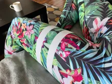 Qickitout 12% Spandex alta cintura Digital mallas impresas para ejercicio de deporte con polainas de las mujeres