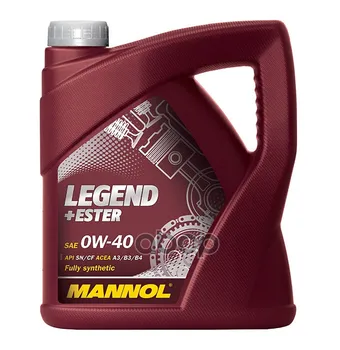 

Mannol engine oil legend Ester 0w40 (4L)