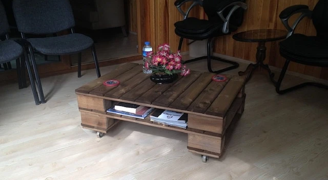 Pallet center table discount