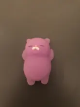 Pelota antiestrés para gatos, juguete antiestrés suave y antiestrés para aliviar el estrés, juguete de mochi que cambia de Color