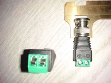 Cable Coaxial para cámara CCTV, conector BNC macho Balun de vídeo, transceptor, accesorios de vigilancia, CAT5, 2 unids/lote