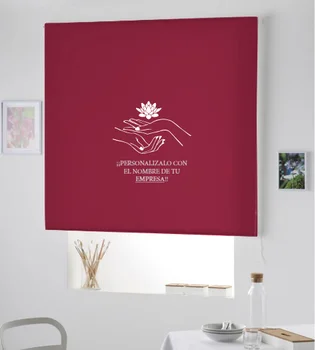 

Blind Iroa with themed and company name/Beauty-Spa! ROLLER BLINDS TRANSLUCENT! (NETWORK 100X175)