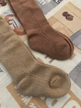 Calcetines calados para bebés, para niñas y niños, de otoño y primavera, hasta la rodilla, accesorios para bebés de 0 a 7 años, nuevos