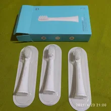Xiaomi-cepillo de dientes mijia T100, Original, cerdas suaves, Limpieza Profunda, 3 unids/lote