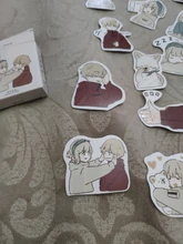 Mohamm-pegatinas Kawaii con dibujos de amor en caja, planificador de recortes, papelería, diario japonés, pegatinas