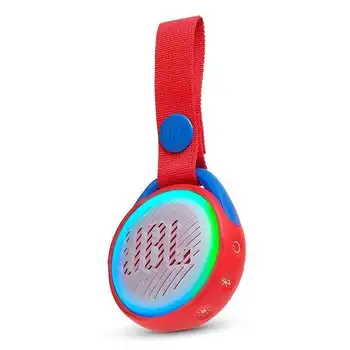

Bluetooth speaker child jbl jr pop Network-3w-bt4.2-ring illuminated-ipx7 resist. Water-600mah battery-strap