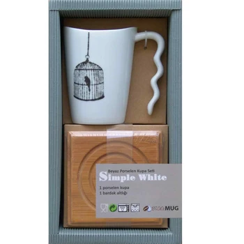 

Boomug White Porcelain Mug Set