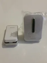 Doorbell-Night-Light No-Battery Bell-1 Self-Powered Cordless ZOGIN 2-Button Waterproof