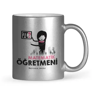 

Personalized Math Teacher Silver Gilt Mug Cup-1