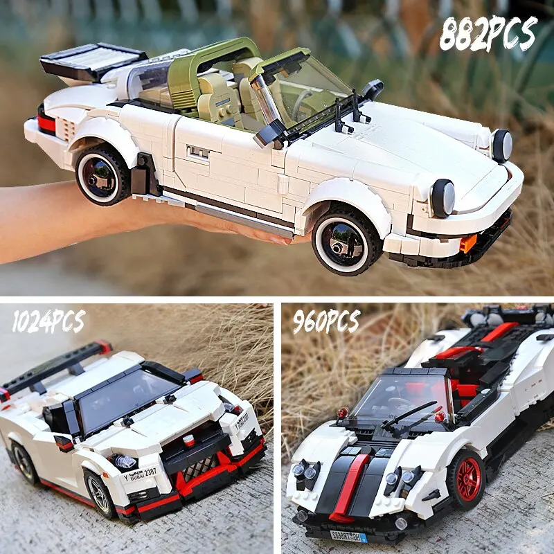 13103, 13014, 13105, Moc Technic, спортивные скоростные машинки, игрушки, строительные блоки, наборы кирпичей, модели, игрушки для детей, рождественский подарок