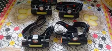 LED Headlamp Magnet-Headlight Battery-Suit Work-Light Fishing Waterproof Camping COB
