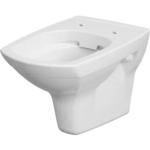 Унитаз подвесной Cersanit Carina New Clean ON с сиденьем микролифт Slim(S-MZ-CARINA-COn-S-DL-w