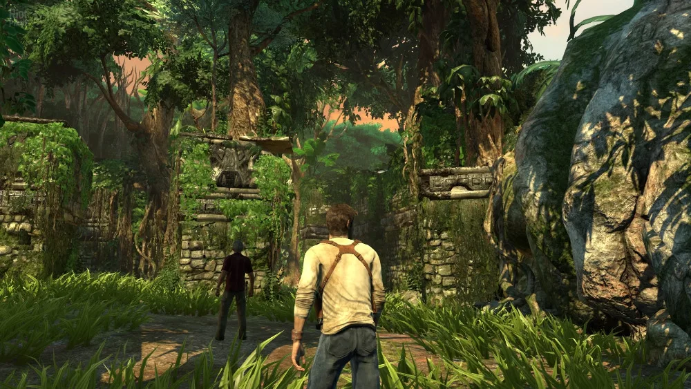 Б/У Диск для PS4 UNCHARTED: НАТАН ДРЕЙК. Коллекция(Первые три части в одной коробке)(русская озвучка
