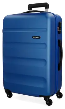 

Large suitcase Rigid 75cm Roll Road Flex Blue