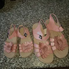 Sandalias de playa para niñas, zapatos florales suaves de princesa, todos los tamaños, 21 a 36, antideslizantes